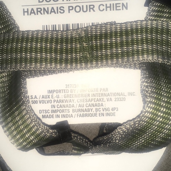 Dog Harness size Large adjustable fits dog’s chest size 20” to 26” says … - Picture 4 of 6